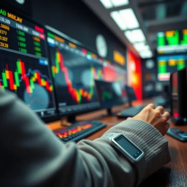 Visual guide of key trading indicators and risk management tools for binary options traders
