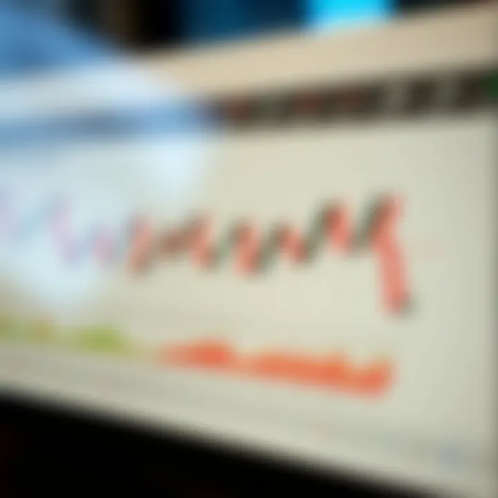Diagram illustrating the structure of various candlestick formations used in technical analysis