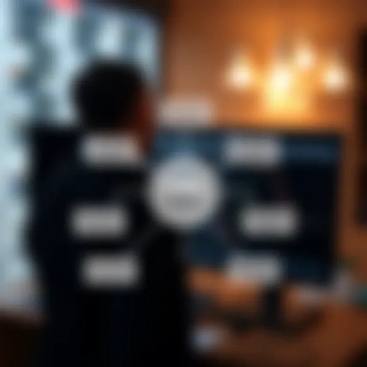 Diagram illustrating factors to consider when choosing a forex trading broker in Kenya