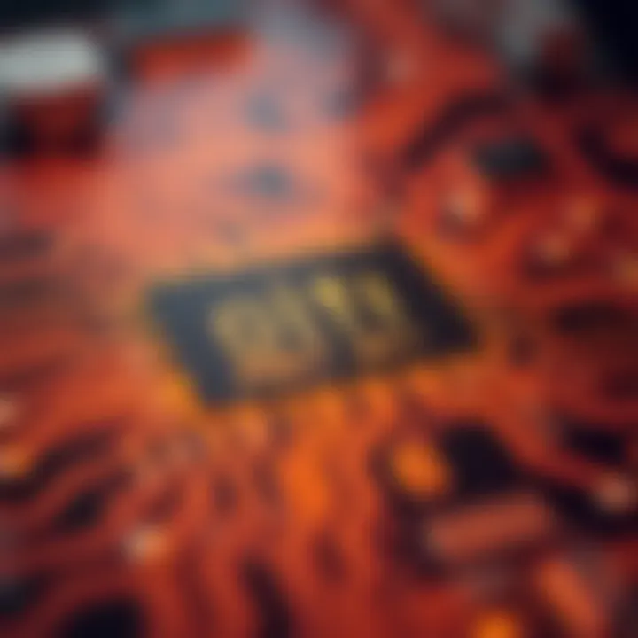 Graphic illustrating digital circuits interpreting binary inputs for efficient computing