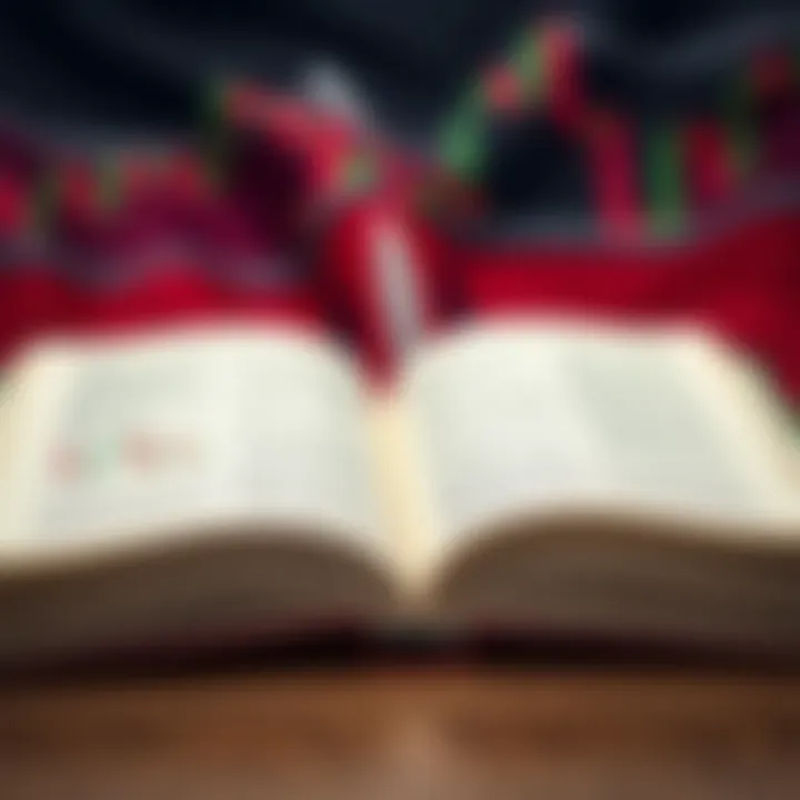 Open book with forex trading charts and Kenyan flag in background