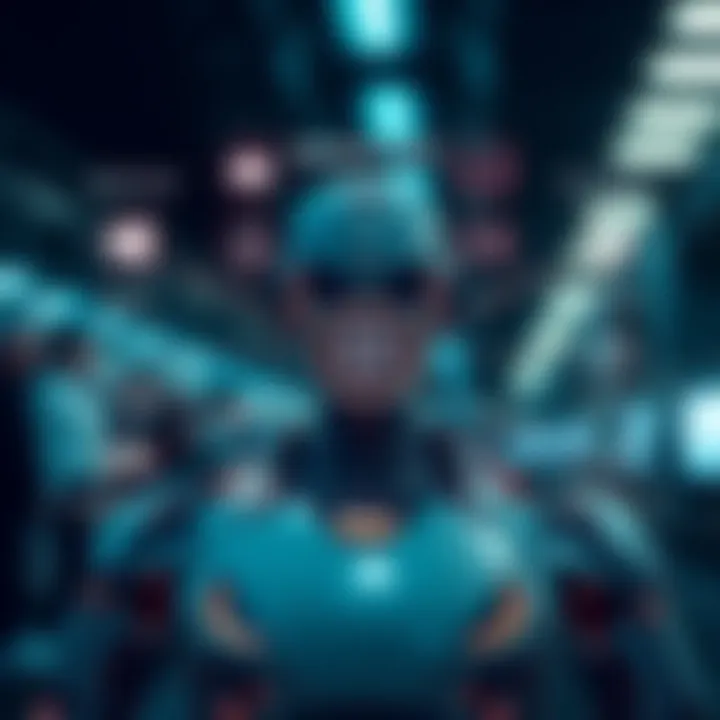 Diagram illustrating the concept and functionality of binary bots in trading environments