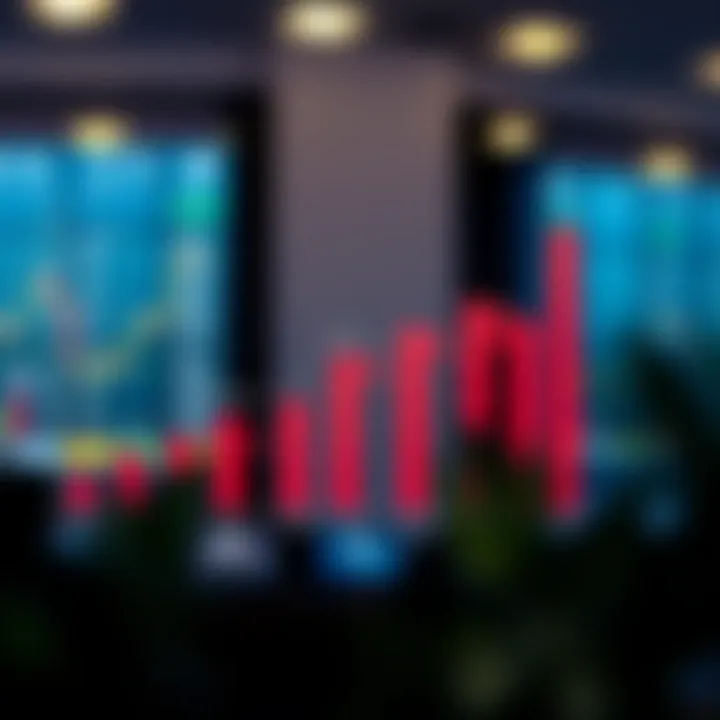 Graph illustrating the growth of investment portfolios through copy trading in the Kenyan market