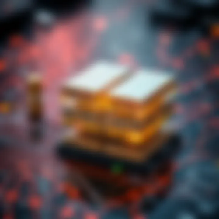 Diagram showing the structure and composition of binary blocks in computing