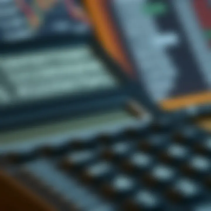 Diagram illustrating binary calculator displaying binary arithmetic operations