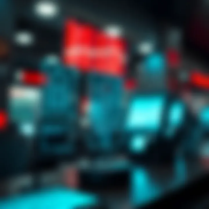 Visual representation showing the security features integrated within binary cashier technology