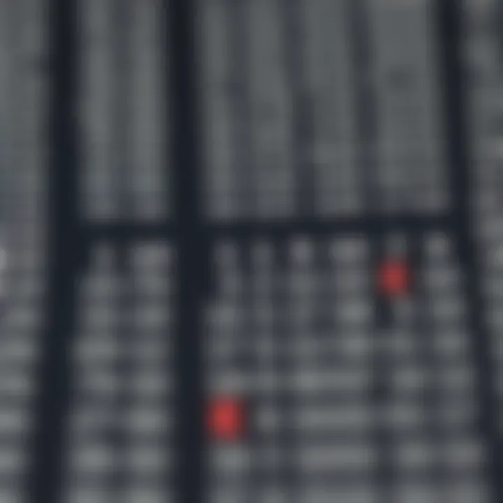 Diagram illustrating the conversion of decimal numbers into binary format using a series of ones and zeros