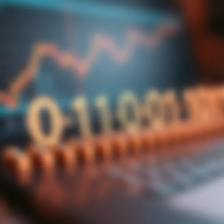 Diagram showing binary multiplication with bits aligned for calculation
