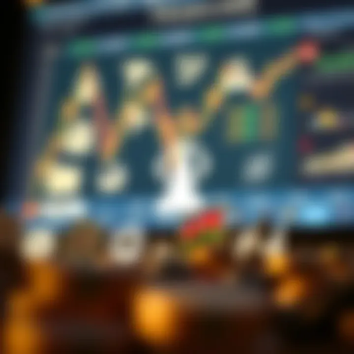 Illustration showing financial symbols and regulatory icons representing Kenyan market oversight