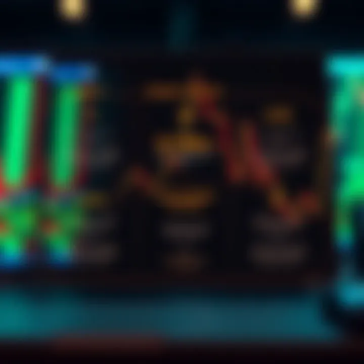 Diagram illustrating the concept of binary options trading with a focus on profit or loss outcomes