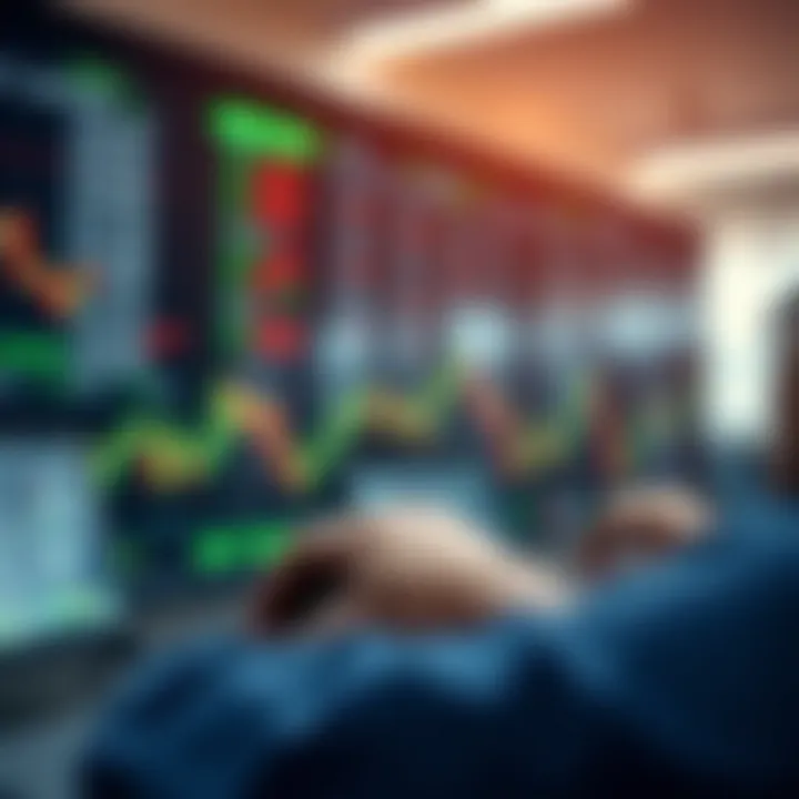 Conceptual illustration of regulatory measures and security in financial trading