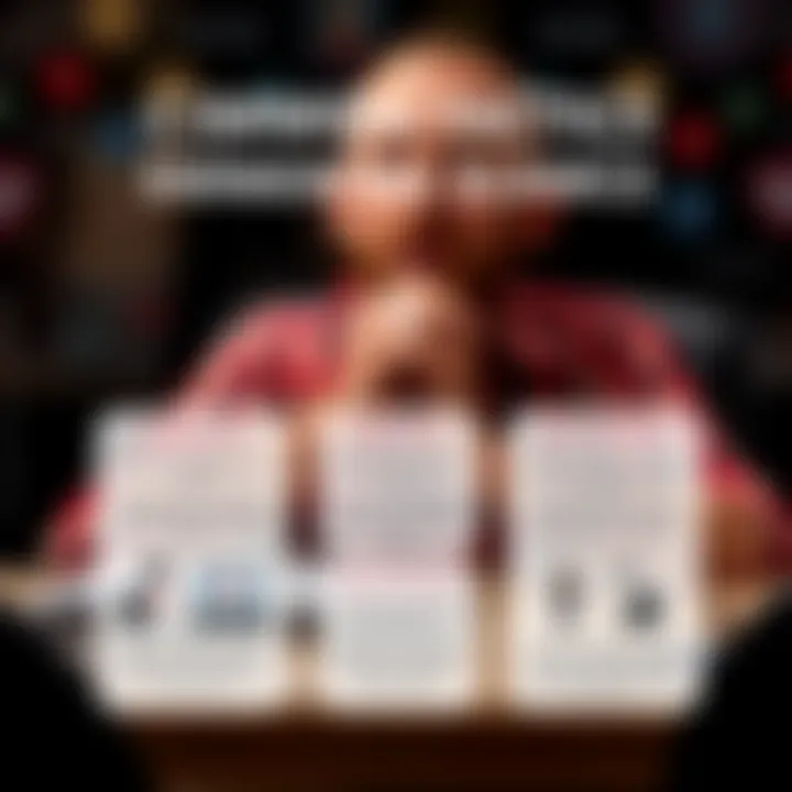 Diagram illustrating common tactics used in binary scams including deceptive offers and fake investment platforms