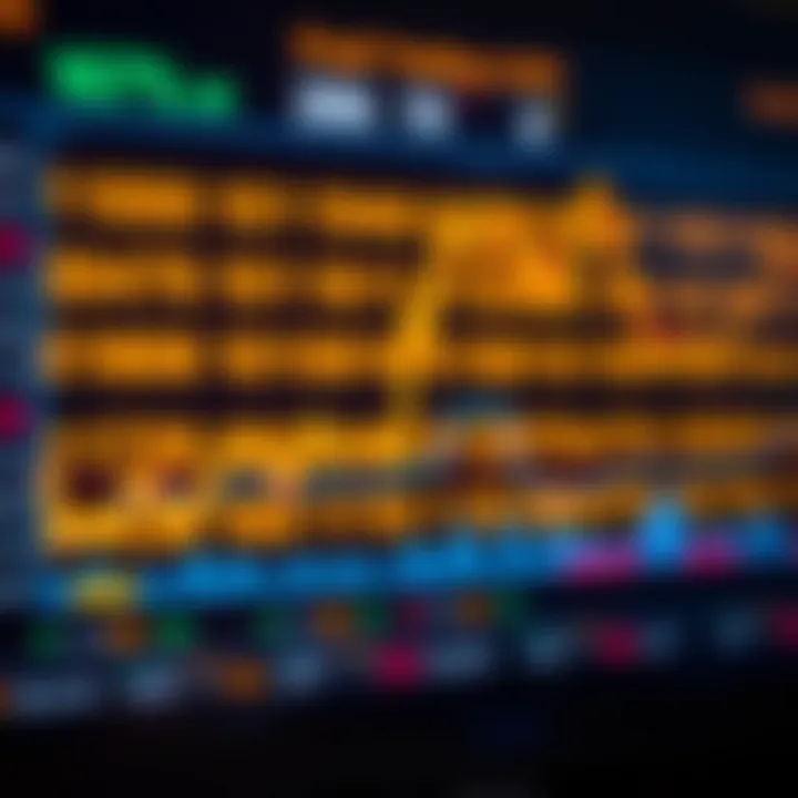 Example chart demonstrating conversion of binary sequences into hexadecimal notation