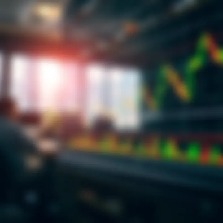 Visual representation of trading strategies and risk management principles in binary trading