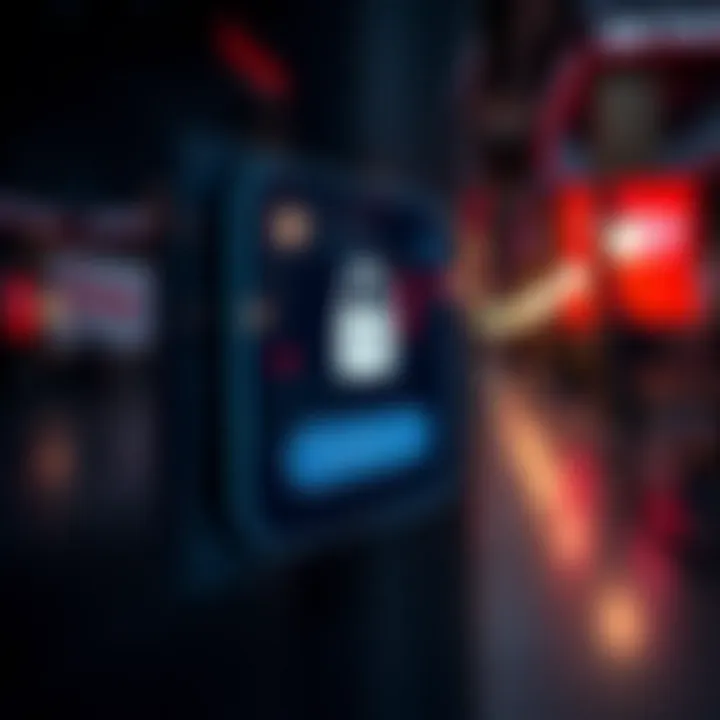 Secure login interface for binary trading platform with password entry