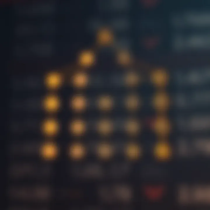 Diagram illustrating the hierarchical structure of a binary tree with nodes connected by edges