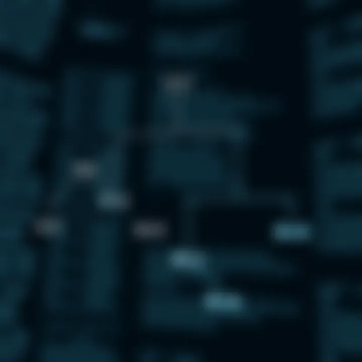 Diagram showing the hierarchical structure of a binary tree with nodes connected by branches