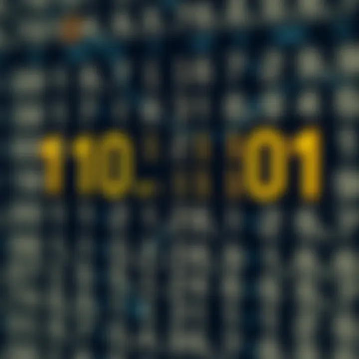 Example of Binary to Decimal Number Conversion Visual example demonstrating conversion of a binary number to its decimal equivalent