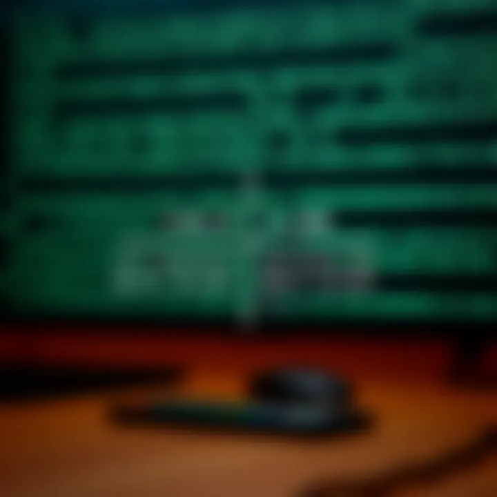 Diagram explaining the division method used to convert decimal numbers into binary code