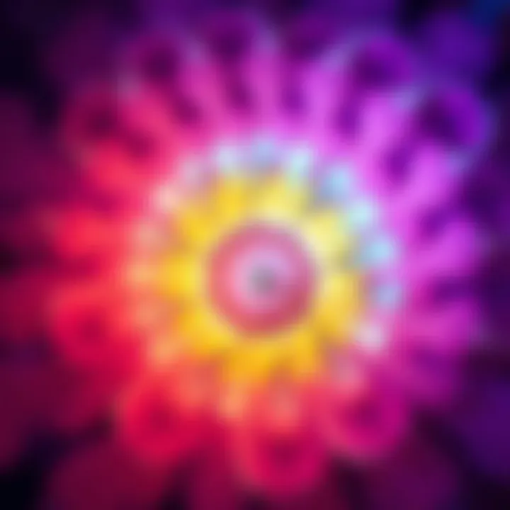 Colorful abstract representation showing the spectrum of gender identities beyond traditional binary classifications
