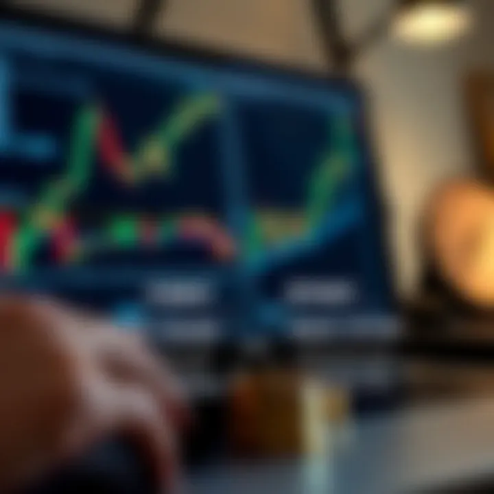 Diagram illustrating the contrasting trading mechanics of Forex and Binary Options