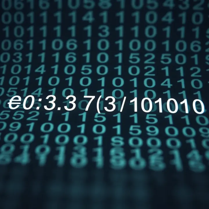 Illustration demonstrating how fractional decimal values are converted to binary by multiplication and extracting bits