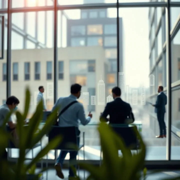 Illustration showing elements of a strong compliance culture in a corporate environment