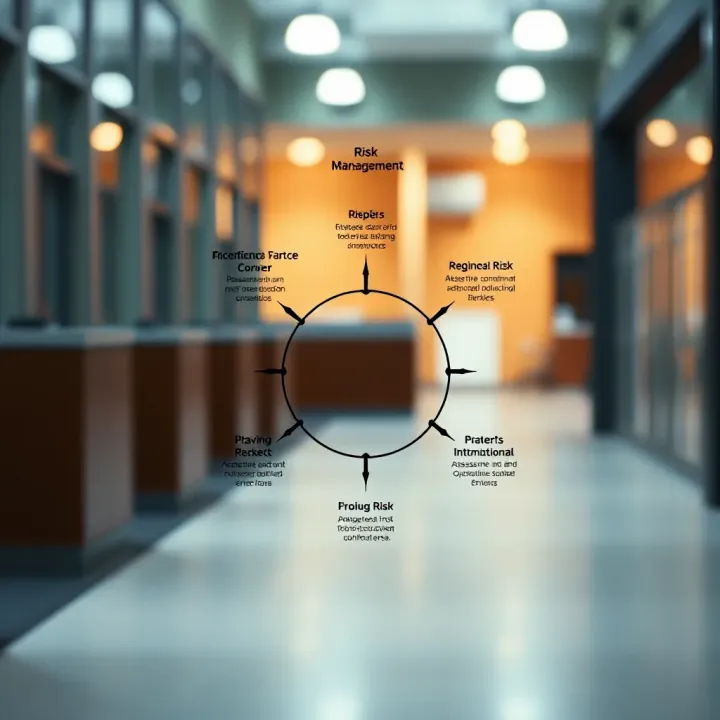 Diagram illustrating the identification and assessment of business risks within a Kenyan commercial setting
