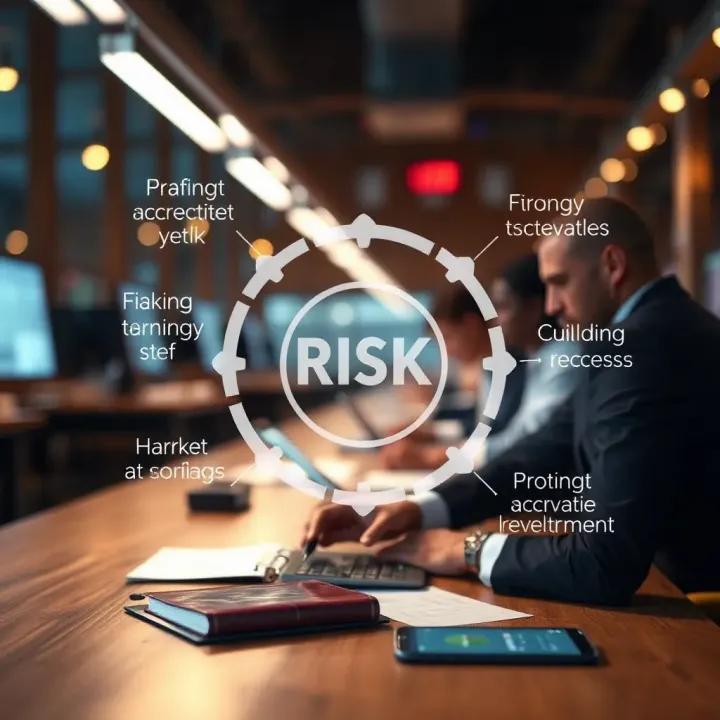 Visual representation of strategies for mitigating threats and ensuring business continuity in Kenyan enterprises