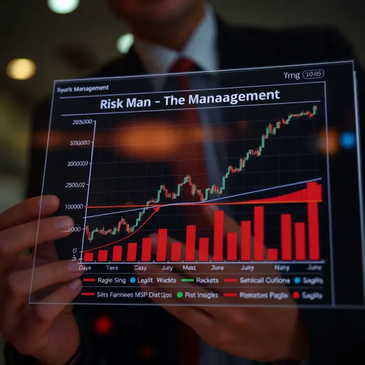 Chart showing the impact of risk management on organisational stability and compliance