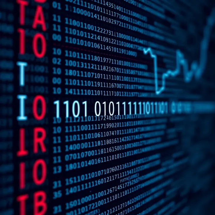 Diagram illustrating the structure of binary data within a file showing bytes and bit patterns