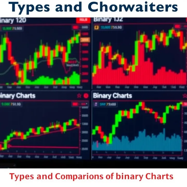Comparison of different binary chart types highlighting variations in binary data visualization