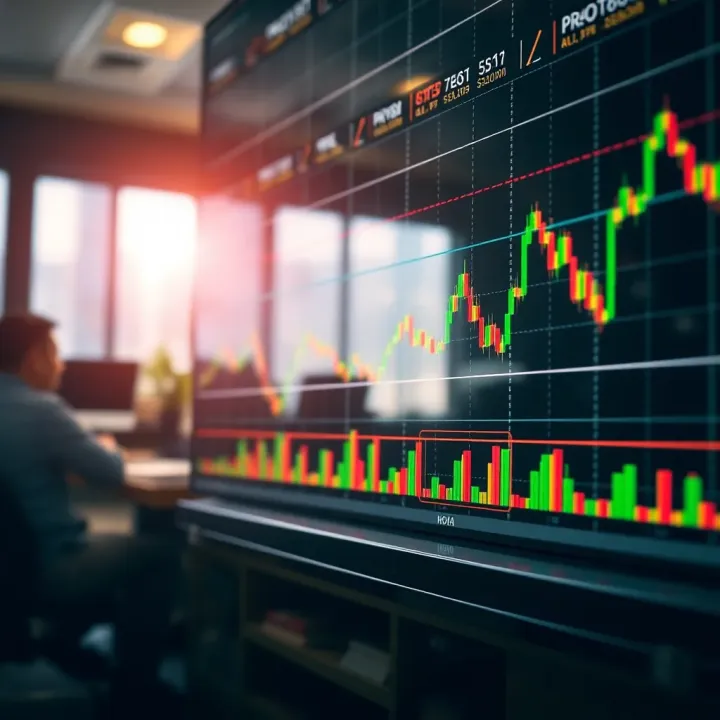 Visual representation of trading strategies and risk management principles in binary trading