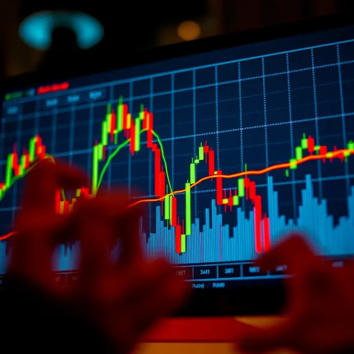 Bearish forex chart pattern showing expected downward movement in Kenyan forex trading context