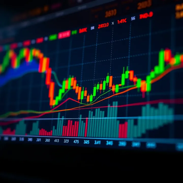 Key Candlestick Chart Formations for Market Trend Analysis Illustration of various candlestick chart formations indicating bullish and bearish market trends
